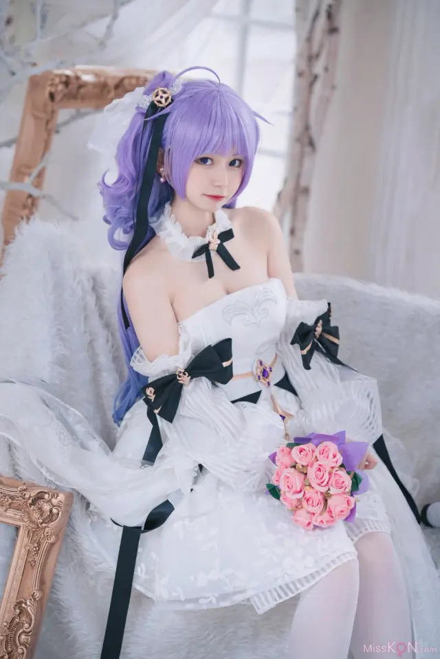 Coser@猫大人: 碧蓝航线 独角兽 花嫁 (23 photos)