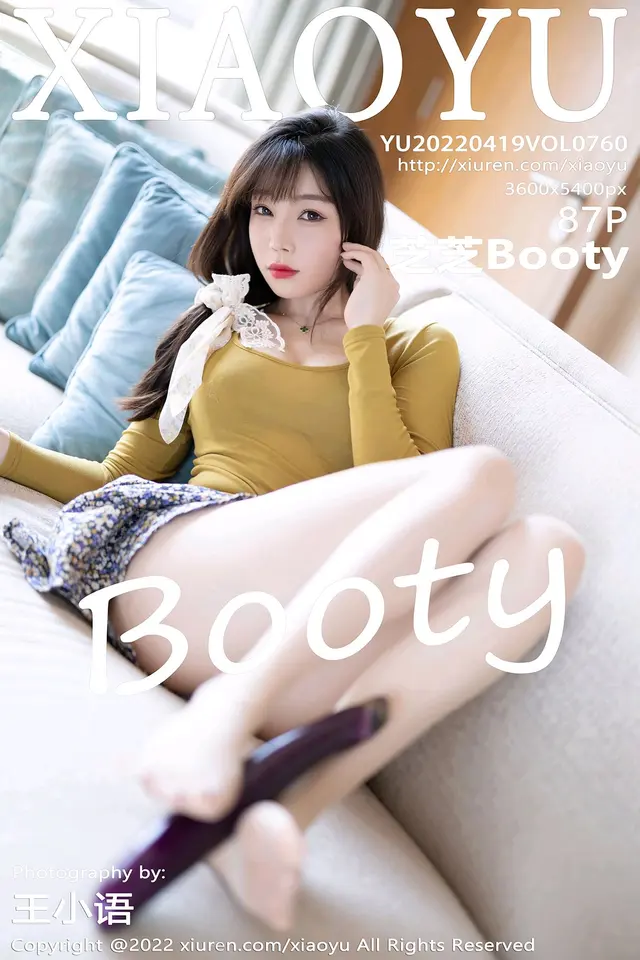 [XIAOYU语画界]2022.04.19 VOL.760 芝芝Booty[87+1P／737MB]