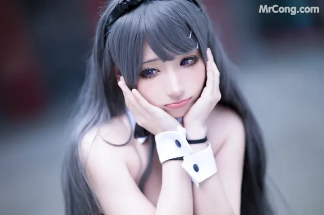 Coser@是三不是世w No.003: 麻衣学姐 (60 photos + 1 video)