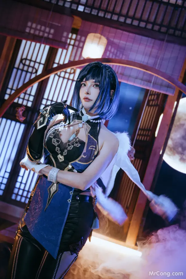 Coser@Xia Xiao Qiu Qiu Qiu (夏小秋秋秋) No.115: 夜兰 (35 photos)