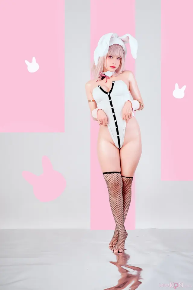 Coser@PingPing: Chiaki Nanami Bunny (16 photos + 2 videos)