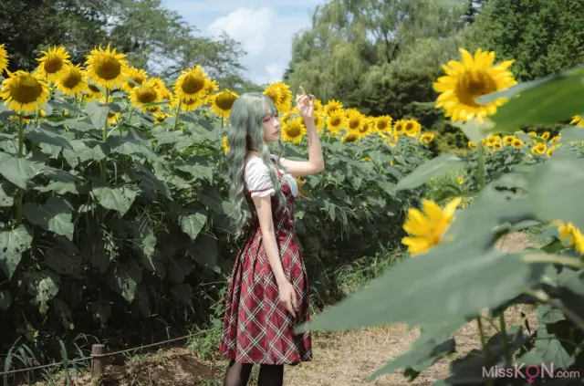 Coser@Ely_eee (ElyEE子): Kazami Yuuka 幽香花海 (38 photos + 1 video)
