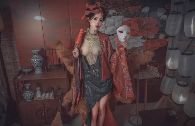 Coser@钛合金TiTi – —青丘赤狐 (64 photos)