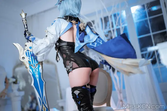 Coser@rioko凉凉子: 优菈浪花骑士 (77 photos + 10 videos)