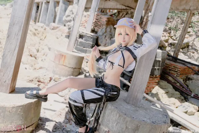 Coser@KuukoW No.166: Summer Altria Caster (Fate Grand Order) (31 photos)