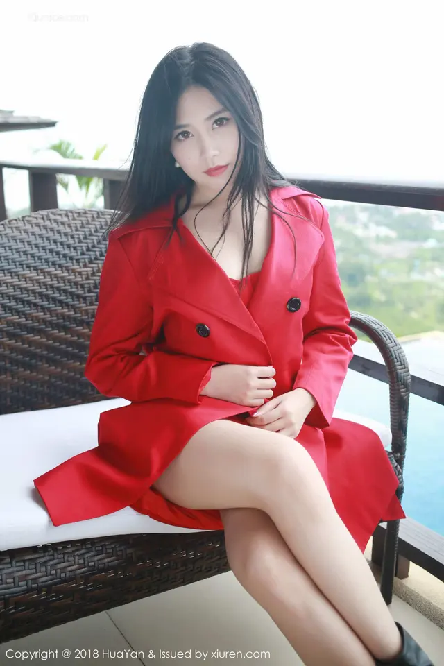 HuaYan花の颜 Vol.0056 许诺Sabrina (35 photos)
