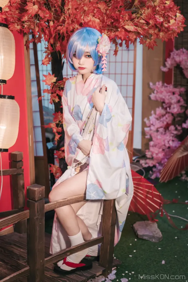 Coser@神沢永莉: 蕾姆和风 (47 photos)