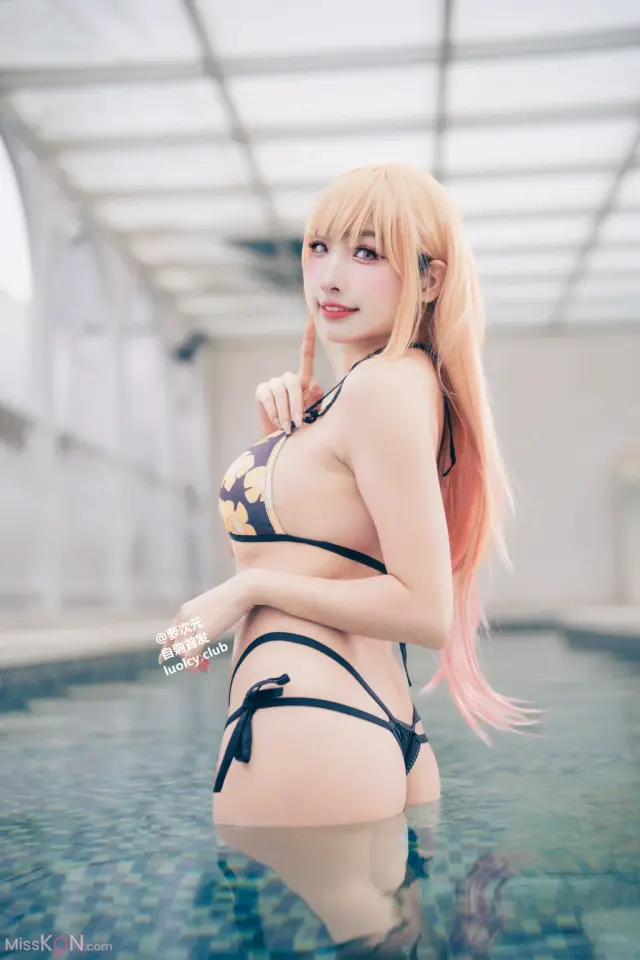 Coser@慕慕Momo: 8K Marin 海夢 – Ver.泳裝 (62 photos + 1 video)