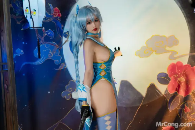 Coser@小仓千代w No.059: pa15旗袍 (20 photos)
