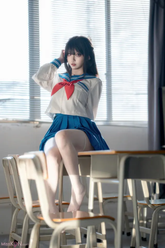 Coser@纸悦Etsu_ko: 水手服兔女郎 (63 photos)