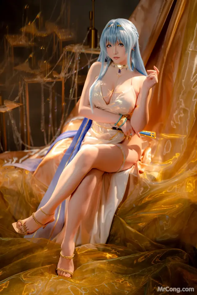 Coser@星之迟迟Hoshilily: Nikke-海伦 (77 photos + 1 video)