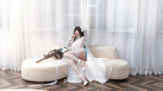 Coser@rioko凉凉子 Vol.071 95花嫁 (25 photos)