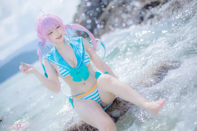 Coser@Takanashi Hanari: Aqua (21 photos)