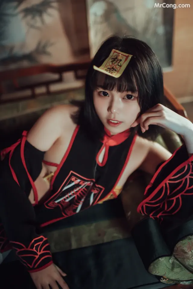 Coser@七月喵子 (qiyuemiaozi) No.001: 小僵尸 (22 photos)