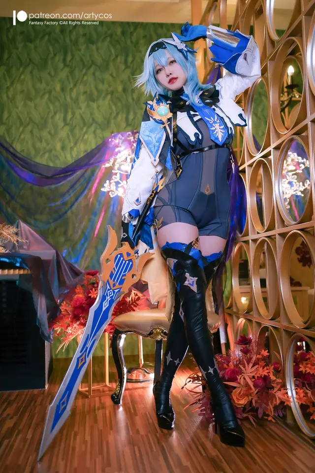 Coser@Arty亞緹 – Eula (42 photos)