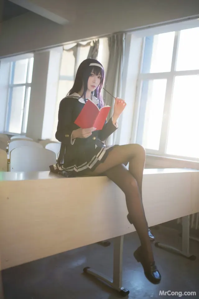 Coser@翎柒菜菜 No.004: 学姐 (16 photos)