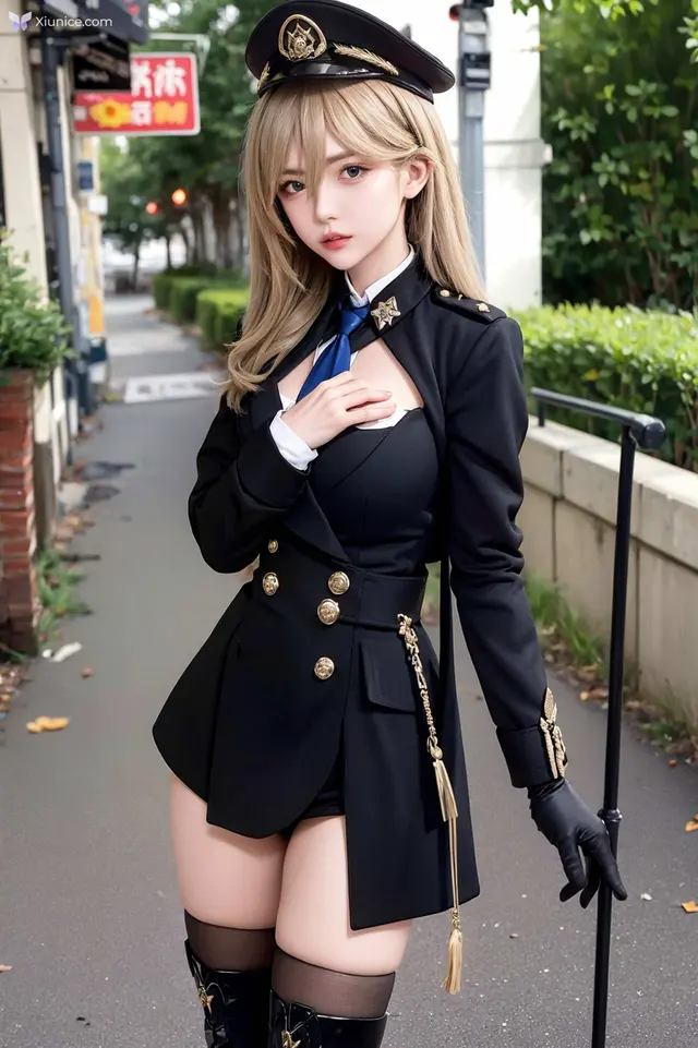 AI Girl AI美女制服军官图集 (54 photos)