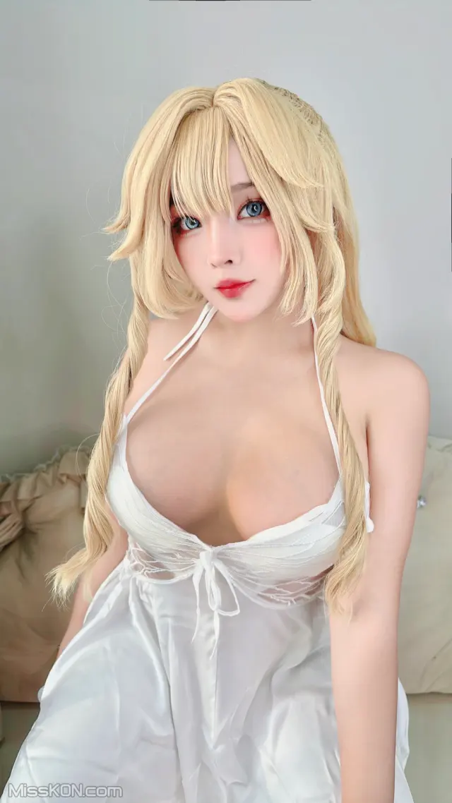 Coser@Sayo Momo: White Valentine (37 photos + 9 videos)