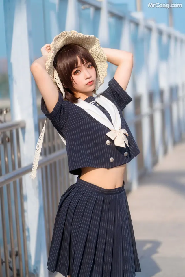Coser@蠢沫沫 (chunmomo) Vol.003: JK制服 (40 photos)