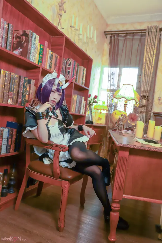 Coser@贞子蜜桃: 酒吞童子 女仆 (21 photos)
