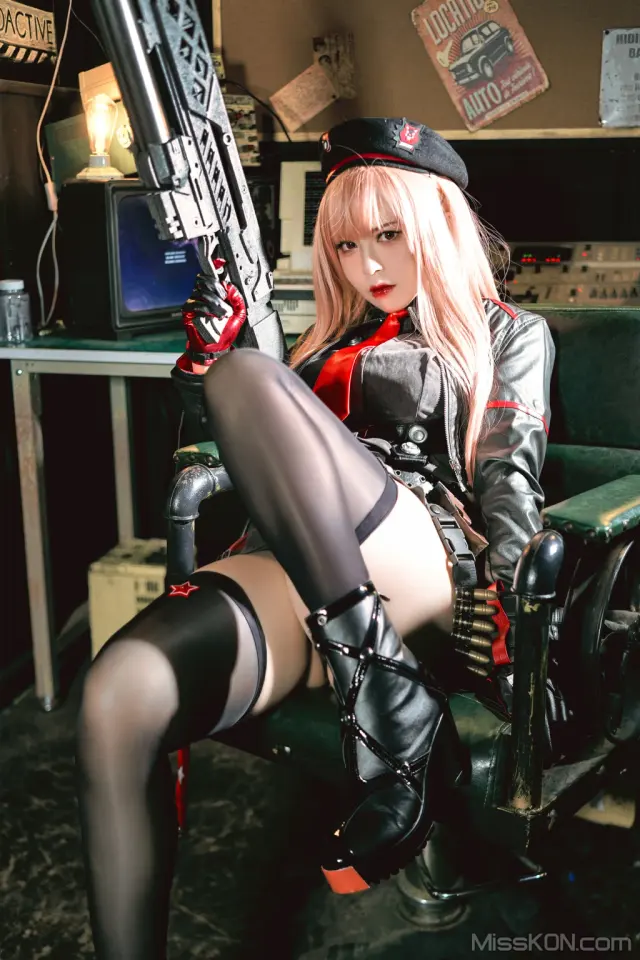 Coser@半半子: NIKKE 拉毗 (54 photos + 2 videos)