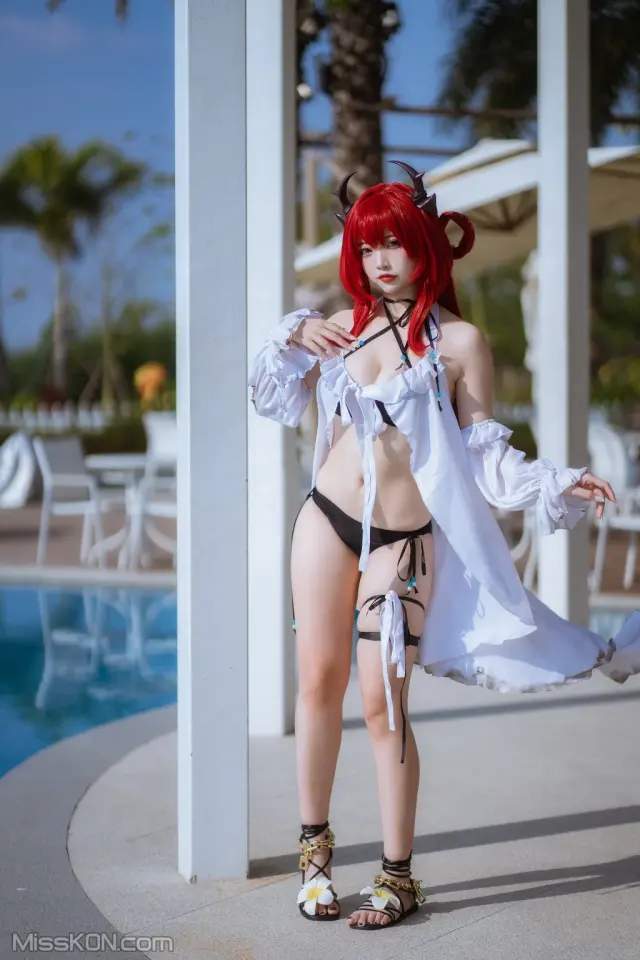 Coser@二佐Nisa: 泰拉夏日纪事 史尔特尔泳装 (40 photos)