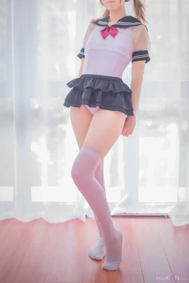 Coser@白金Saki: 春日野穹-兔女郎 (17 photos)