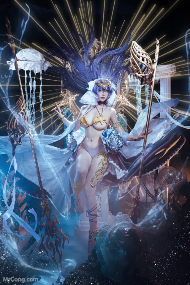 Coser@Xia Xiao Qiu Qiu Qiu (夏小秋秋秋) No.121: 波塞冬 (20 photos)