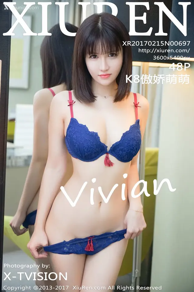 Xiuren秀人网 No.0697 K8傲娇萌萌Vivian (48 photos)