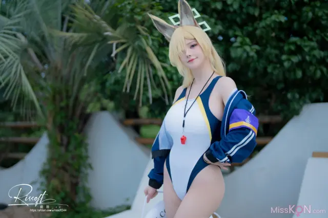 Coser@前羽_rr: 碧蓝档案 尾形康娜竞泳 (53 photos)