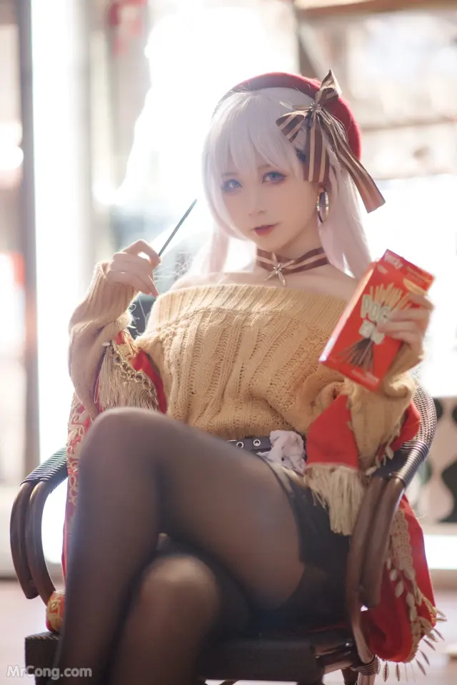 Coser@樱落酱w: 贝法pocky (12 photos)
