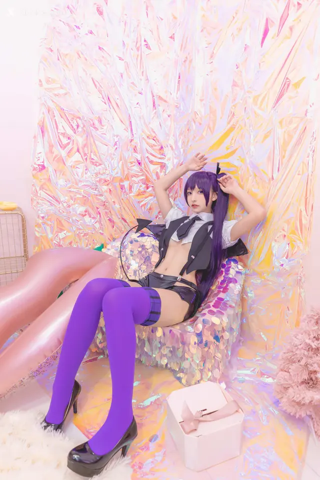 Coser@神楽坂真冬 Vol.064: 绝对企画-黛玉&小恶魔《色の香り》 (150 photos)