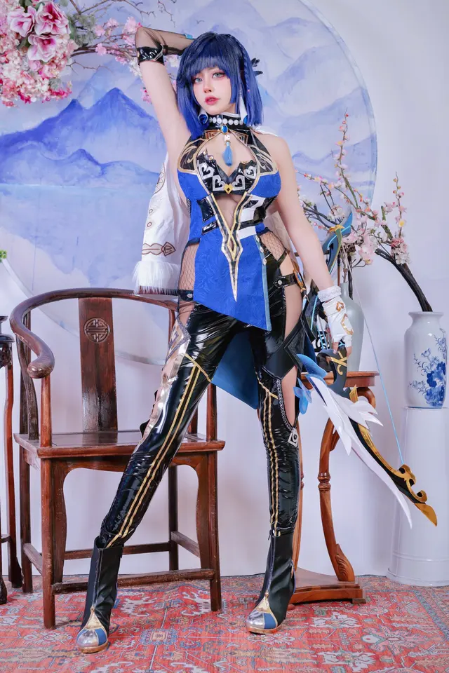 Coser@Byoru – Yelan (78 photos)
