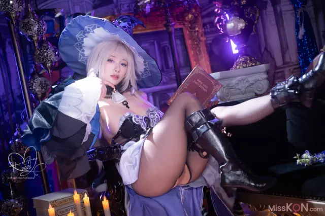 Coser@Hane Ame: 2026年01月 Honkai Star Rail The Herta 星穹鐵道 大黑塔 (42 photos + 5 videos)