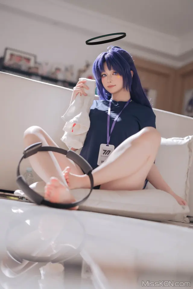Coser@屿鱼: 优香体操服T2 (40 photos)