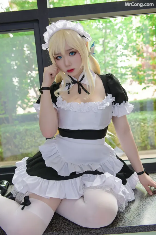 Coser@皮皮奶可可爱了啦: 柏崎星奈女仆 (35 photos)