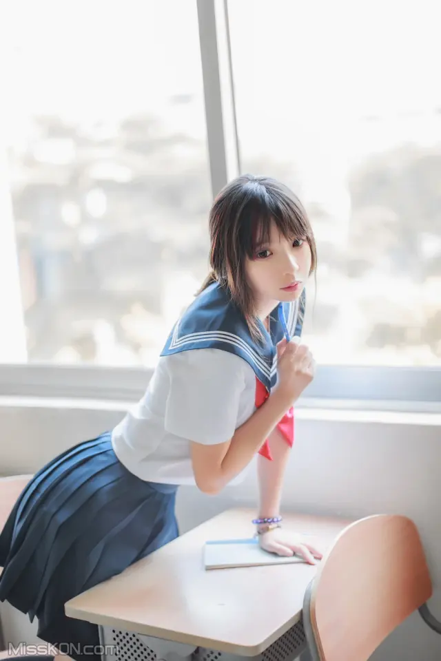 Coser@疯猫ss: 同桌的水手服 (41 photos)