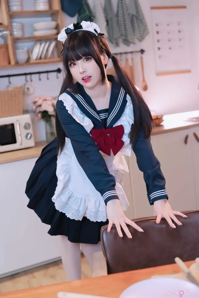 Coser@miko酱ww: 甜心女仆 (30 photos)