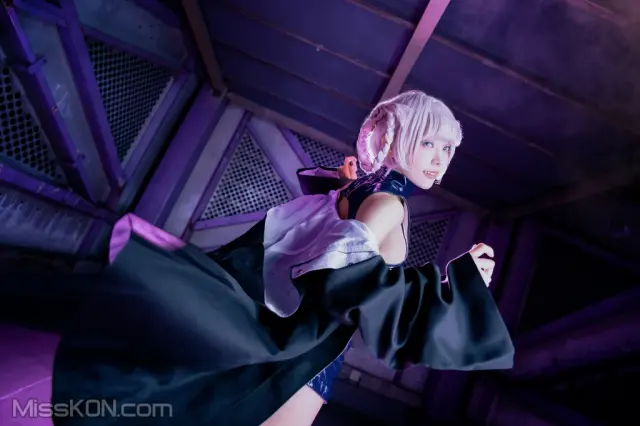 Coser@Ely_eee (ElyEE子): Nazuna (Bunny & Night) (40 photos)
