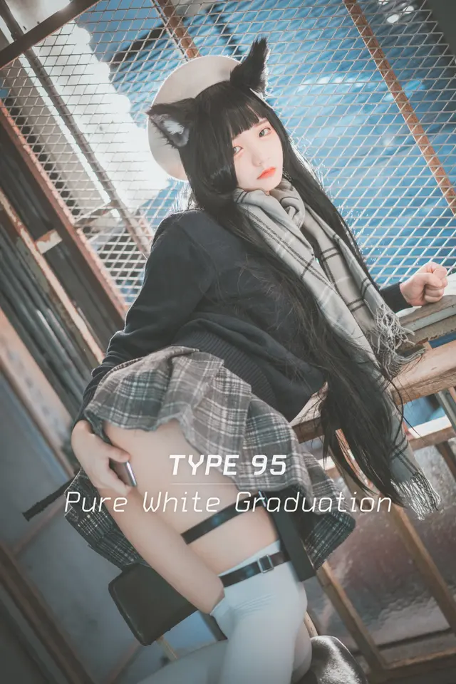 DJAWA Photo – Jeong Jenny (정제니) – Girls’ Frontline – Type 95 (Pure White Graduation ver.) (33 photos)
