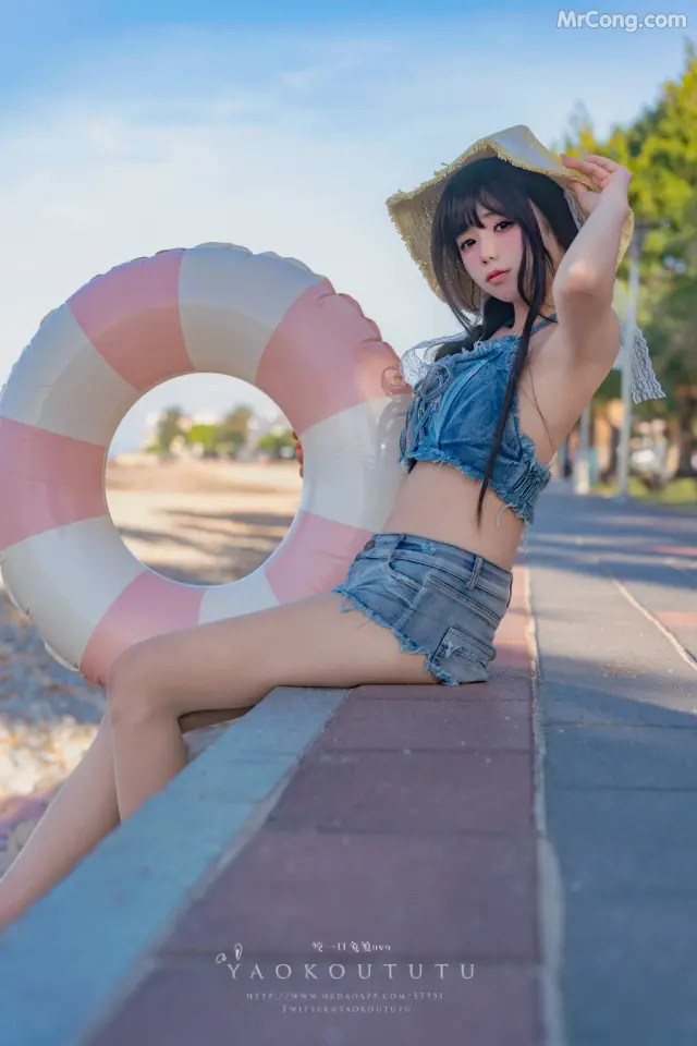 Coser@黏黏团子兔: 海の夏日 Shotgun (83 photos + 1 video)