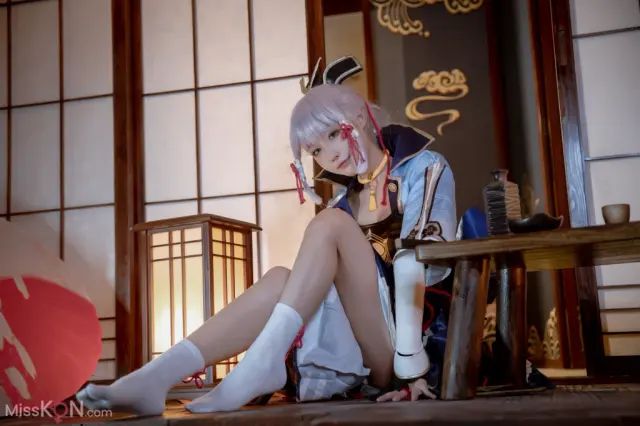 Coser@阿包也是兔娘: 神里凌华 (25 photos)