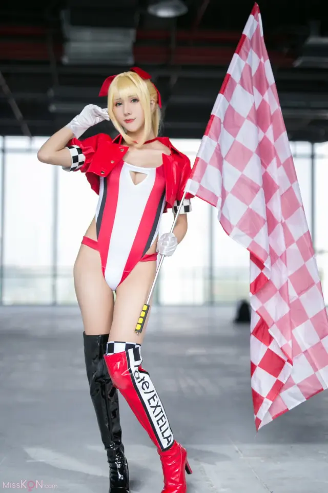 Coser@masaki雅祈: Nero Claudius Race Queen (49 photos)