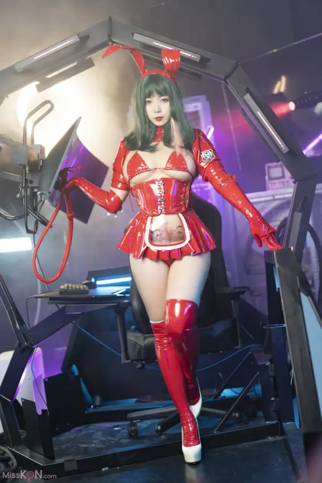 Coser@珟_珏Dita: 暗黑兔女郎 (39 photos)