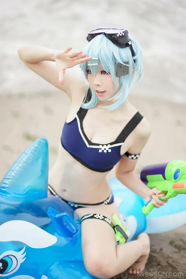 Coser@Ely_eee (ElyEE子): 诗乃海边 (35 photos)
