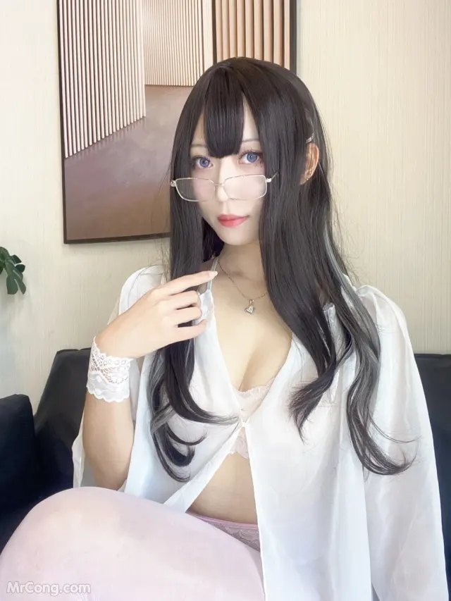 Coser@Money冷冷 No.027: 白挂 (59 photos)