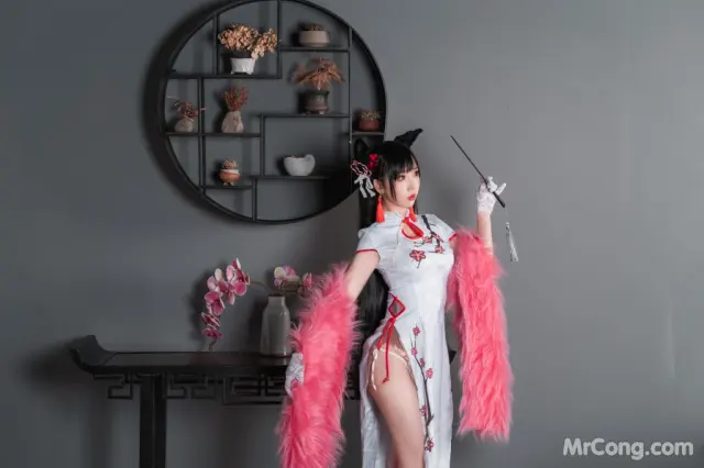 Coser@面饼仙儿 No.081: 旗袍爱宕 (25 photos)