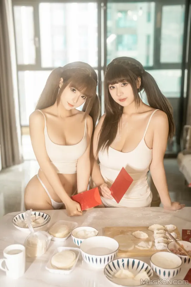 Coser@蠢沫沫 (chunmomo) & 浅安安: 双人新年贺岁 (103 photos)