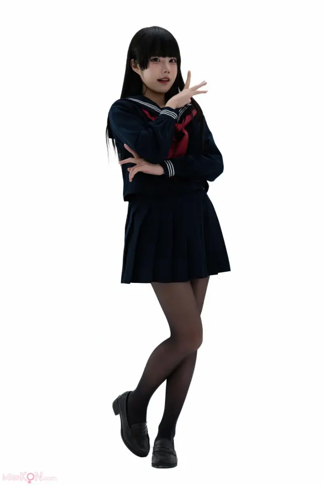 Coser@清水凪: 後輩ちゃんの制服 (92 photos)