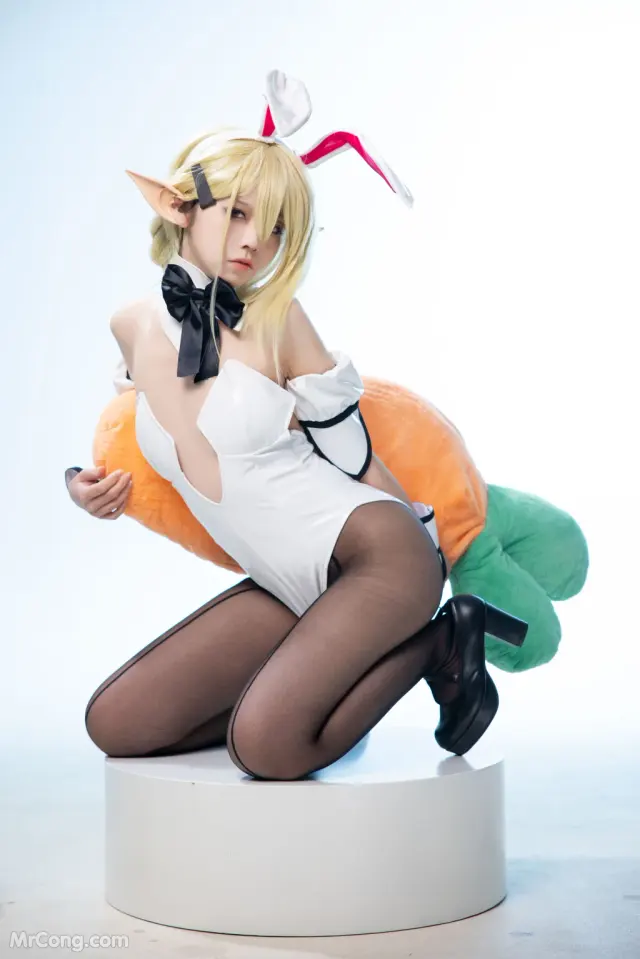 Coser@G44不会受伤 Vol.091: 水兰儿兔女郎 (31 photos)